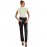 Women's Classic Solid Straight Leg Jeggings, Black
