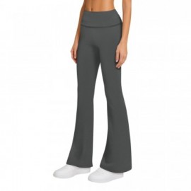 Sweet Hearts 3-Pack Flare Leggings for Women- Foldover Flared Yoga Pants for Women Clothing Made in USA