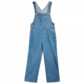 Jean Overalls For Women Summer Adjustable Strap Denim Overalls Stretchy Sleeveless Jumpsuit Jeans Pants