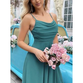 Women's Formal Evening Gown Elegant Long Prom Dress Summer Wedding Guest Party Cocktail Bridesmaid Maxi Dress