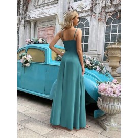 Women's Formal Evening Gown Elegant Long Prom Dress Summer Wedding Guest Party Cocktail Bridesmaid Maxi Dress