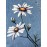 Plus Size Casual Dress, Women's Plus Floral & Denim Print Round Neck Loose Tank Dress
