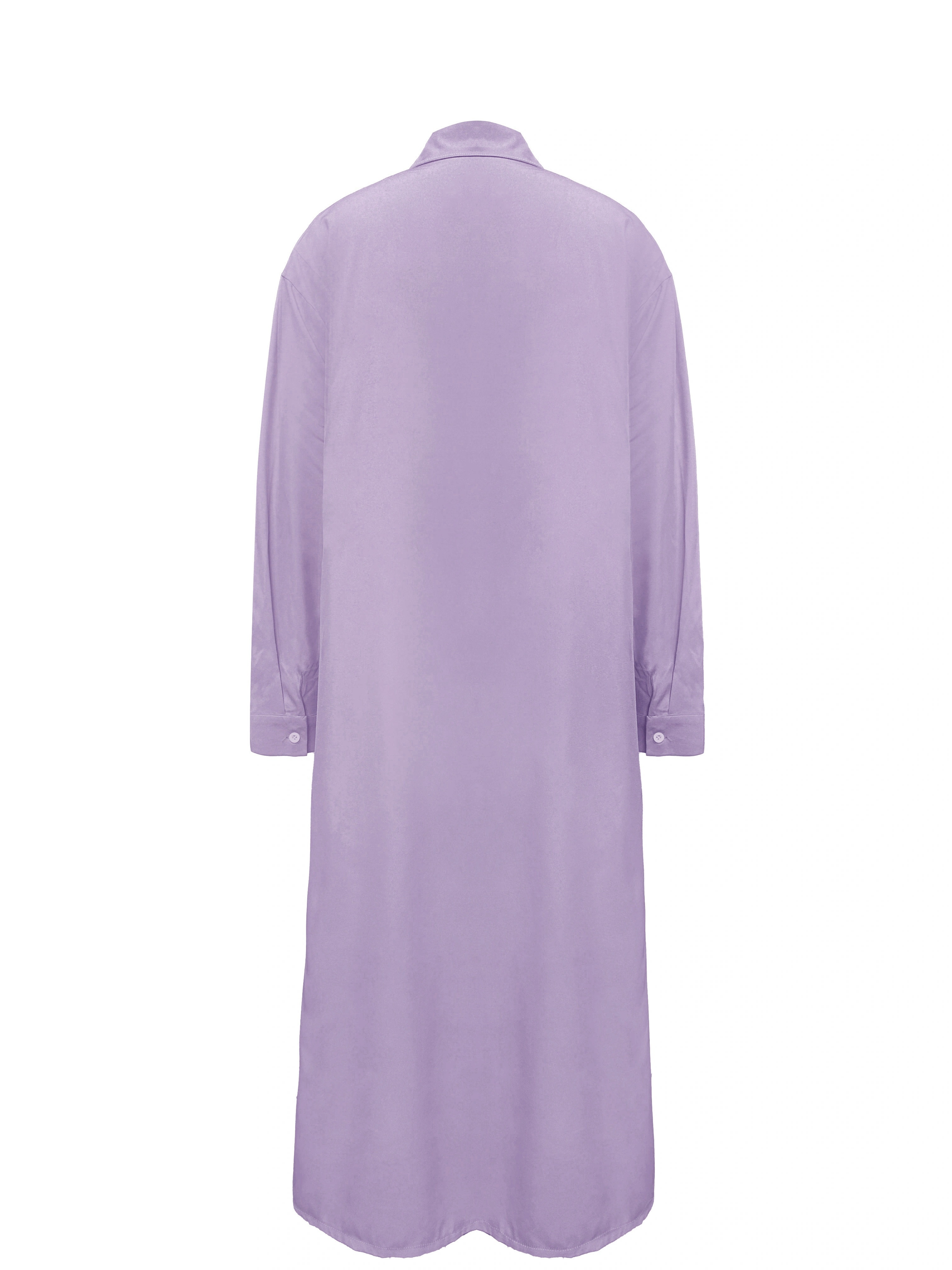 plus size button front solid dress casual collar long sleeve dress womens plus size clothing details 4