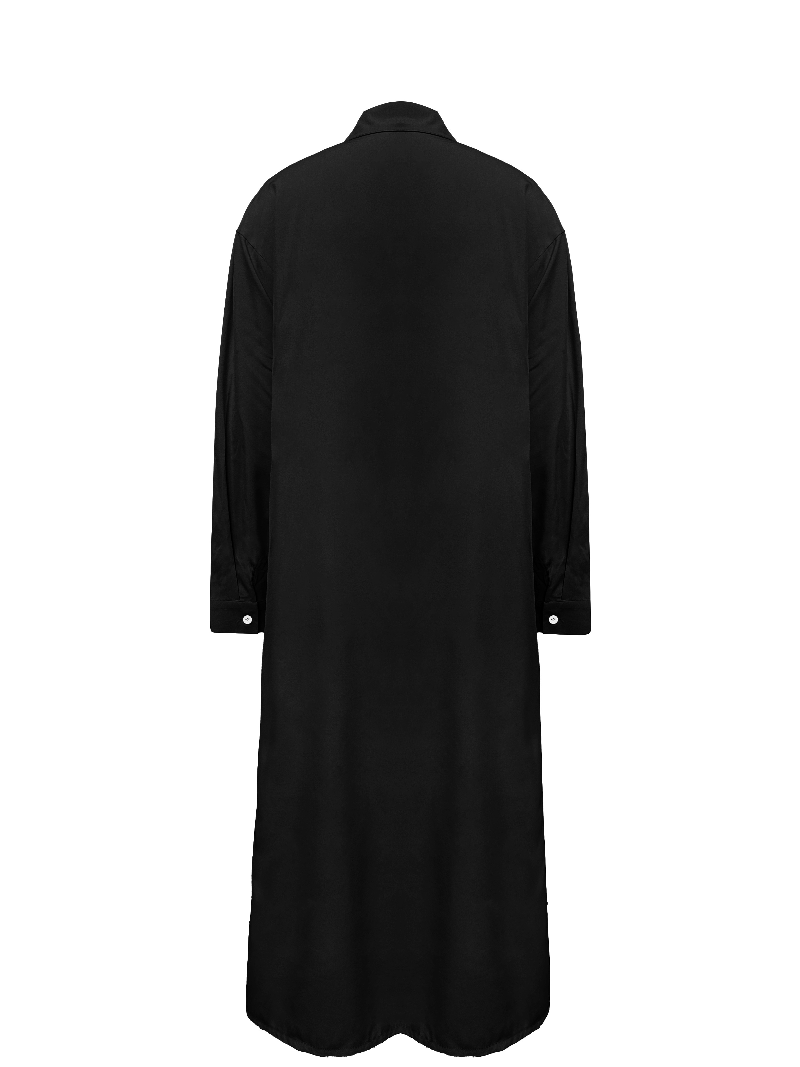 plus size button front solid dress casual collar long sleeve dress womens plus size clothing details 10